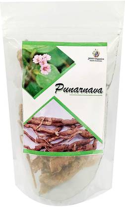 Jioo Organics Raw Punarnava Boerhaavia Diffusa Root/Spreading Hogweed 100g Seed