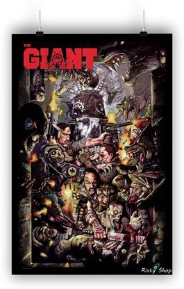The Giant Black ops 3 for wall decoration Paper Print