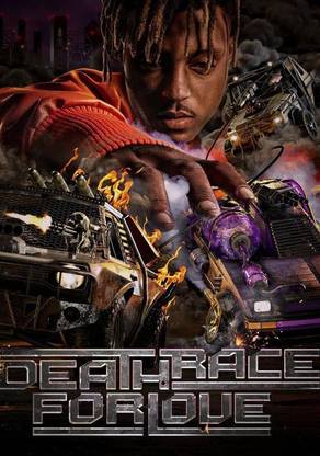 Juice WRLD Death race for love poster 12 x 18-INCH Paper Print