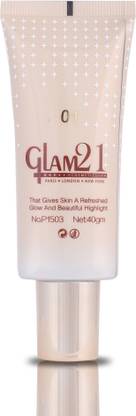 Glam21 oil free illuminator 01, 65.5 gm with UV filter sun protection for highlighting and contouring, suitable for all skin Primer  - 65.5 ml