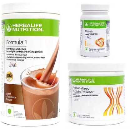 HERBALIFE Formula 1shake mix Chocolate and protein powder 200 and afresh Ginger Protein Shake