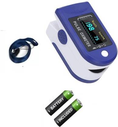 Yoto Finger tip Pulse Oximeter with LED Digital Display and Auto Power Off Feature, Oxygen Saturation Monitor and Blood Pressure Pulse Oximeter
