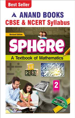 Anand Books Sphere 2 Mathematics Textbook For Class 2ND (CBSE & NCERT Syllabus U.P. Board)