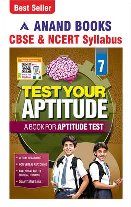 Anand Books Test Your Aptitude-7 An Activity Book For I.Q. For Class 7th Students