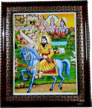 Dharmik photo framess Baba mohan ram ji Religious Frame