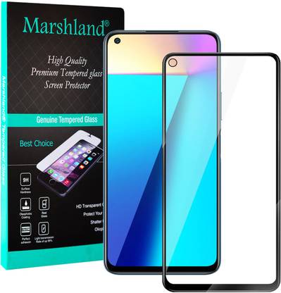 MARSHLAND Edge To Edge Tempered Glass for Oppo A95 5G