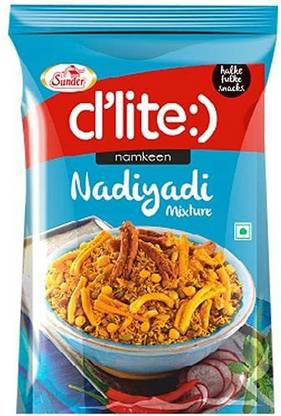 Sunder d'Lite Nadiyadi Mixture Snacks - Delight Mix Moth Farsan Namkeen