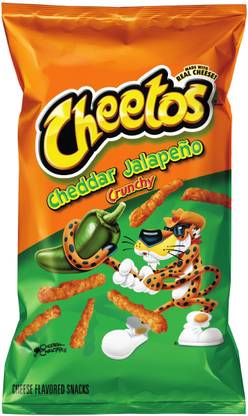 Cheetos Jalapeno Cheddar Crunchy 226g - Pack of 2