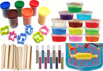 anjanaware Creative play dough slime activity clay set combo Kit