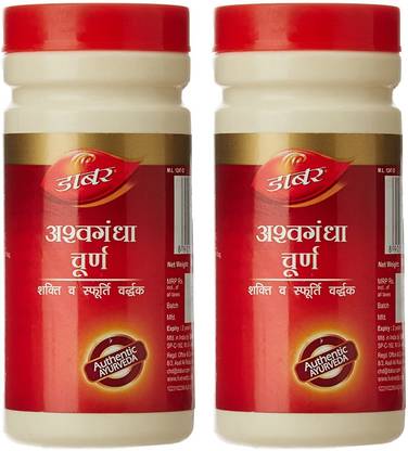 Dabur Ashwagandha Churna for Stamina & Energy (Pack of 2)