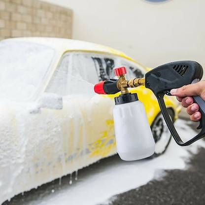 SupR High Pressure Soap Foamer Snow Foam Lance Foam Cannon Foam Gun Nozzle Car Clean Foam Wash foam generator for Karcher Car Washer Spray Gun