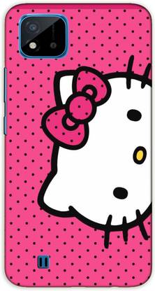 iprinto Realme C20,Realme C11 2021 Hello Kitty Back Cover Plastic Back Cover