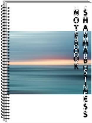 SHARMA BUSINESS HANDMADE A4 Notebook PLAIN 200 Pages