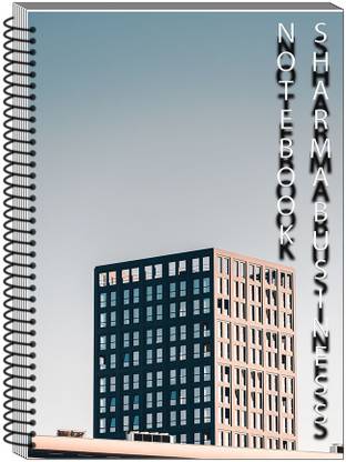 SHARMA BUSINESS HANDMADE A4 Notebook PLAIN 200 Pages
