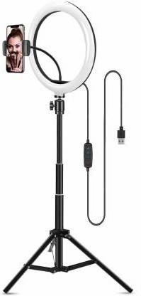 Paradox 10"LED Selfie Ring Light with 7Ft Extendable Tripod Stand for Live Streaming P20 Ring Flash