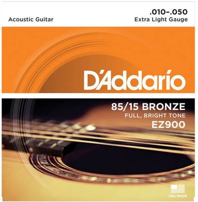 Daddrio Acoustic EZ900 Bronze Guitar String