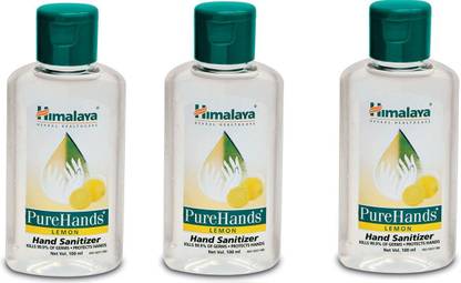 HIMALAYA pure hands lemon hand sanitizer (each 100ml) Hand Sanitizer Bottle