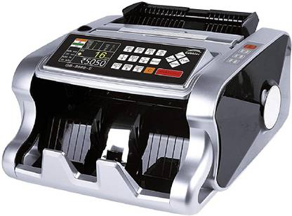 MANIA ELECTRO MIXED DENOMINATION PROFESSIONAL BANK CURRENCY COUNTER WITH MG/UV/IR/MT AND COUNTERFEIT DETECTOR 1000 PCS/MIN Note Counting Machine