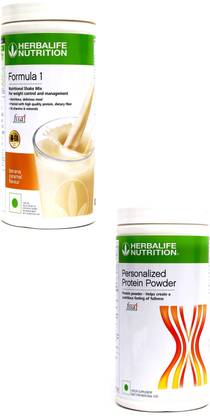 HERBALIFE Formula1 Shake Banana Flavor With Personalized Protein Powder 400 Gram Plant-Based Protein