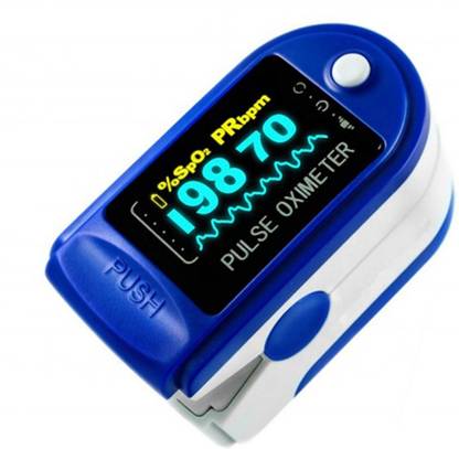 CRETO Pulse Oximeter Machine for Body Oxygen Level Checking Device, Blood Oxygen Saturation | Heart Rate Monitor Pulse Oximeter