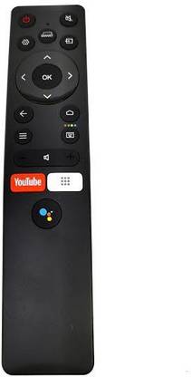 Com C New Bluetooth Voice Remote Control RC890 For Android Full  43FG5000 Google Assistant Control HD Smart TV Remote Controller