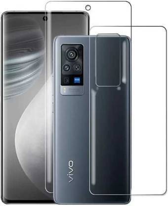 jain matching center Front and Back Tempered Glass for VIVO X60 PRO (Flexible)