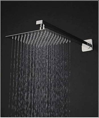 Anmex 12 Inch 12x12 Over Head Rain Shower With 15inch Arm In India Anmex 12 Inch 12x12 Over Head Rain, 12 Shower Arm