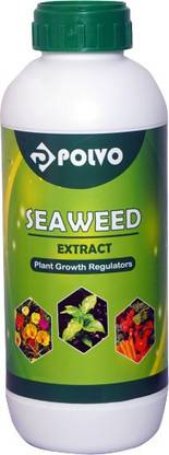 Polvo Biotech Seaweed Extract Liquid Fertilizer for indoor plants and home garden Fertilizer