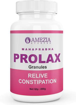 Amezia PROLAX GRANULES | AYURVEDIC MEDICINE FOR CONSTIPATION AND GOOD DIGESTION | 200 GM