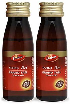 Dabur ERAND TAIL CASTOR OIL(PACK OF TWO)