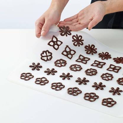 Royals Cake Chocolate Garnishing Sheet (10pc) A4 Ohp Sheets