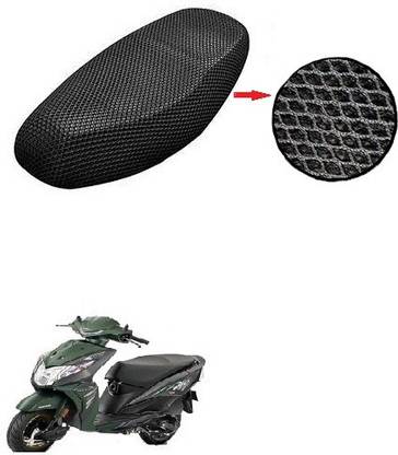 Zirxa BLSM-MESH-CVR-A158 Single Bike Seat Cover For Honda Dio