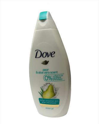 DOVE pear and aloe vera scent