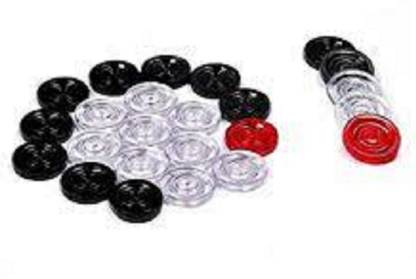 Raider Carrom Goti with 1 Striker Carrom Coins,Carrom Board Goti Carrom Pawns Carrom Pawns