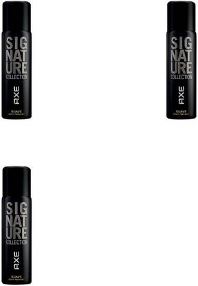 AXE signature perfume for men suave pck3 Perfume Body Spray  -  For Men