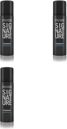 AXE signature perfume for men corporate pck3 Perfume Body Spray  -  For Men
