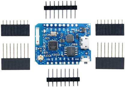 Electrobot Wemos d1 Mini pro - 16m Bytes External Antenna Connector esp8266 WiFi iot Board Electronic Components Electronic Hobby Kit