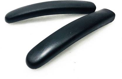 Tarun OFFICE VISITOR REVOLVING Chair Handle/Parts/Accessories for Chairs Handles, (1inch Model) (PU) Black 1 Set with nut Bolts & Key Included Fixed Furniture Caster