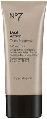 No7 Dual Action Tinted Moisturiser SPF 15 - Medium