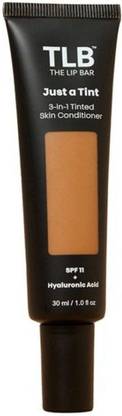 The Lip Bar Just a Tint 3-in-1 Tinted Skin Conditioner with SPF 11- Honey Dip