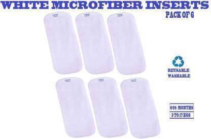 SMULY pack of 6 insert pads for diapers
