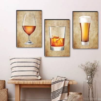 Bar Theme Large Paintings For Kitchen Restaurant Wall Decor Mdf Decorative Posters Paper Print Rainbow Arts Abstract In India Art - Bar Wall Decor India Bar Theme Large Paintings For Kitchen Restaurant Wall Decor Mdf Decorative Posters Paper Print Rainbow Arts Abstract In India Art - Bar Wall Decor India