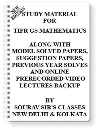 Study Material For Tifr Gs Mathematics [set Of 7 Books] With Model Question Papers + Topicwise Analysis + Mcq Questions + Special Practice Set