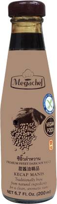 MEGACHEF Gluten-Free Premium Sweet Dark Soy Sauce 200 ML Sauce