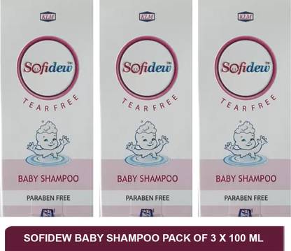 Sofidew Baby shampoo pack of 3 x100 ml