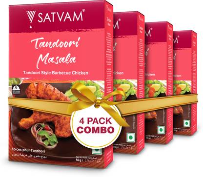 Satvam Tandoori Masala (Pack of 4)|(4*50g)