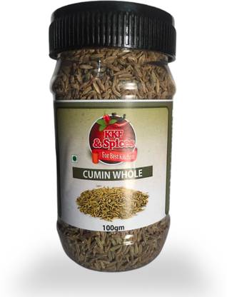 kitchen king food & spices KKF & SPICE CUMIN WHOLE 100 GM JAR