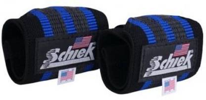 Schiek Blue Line Wrist Wraps Wrist Support