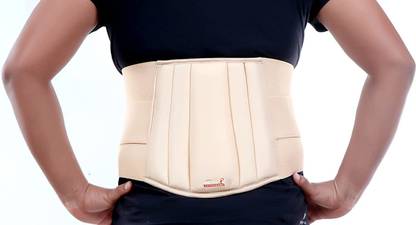 Win-tex Orthoband Lumber Sacral Foam Back Support Belt compression, Light Weight Double Support Back / Lumbar Support