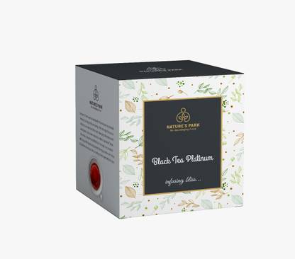 Nature's Park Black Tea Platinum Indian CTC Pure & Natural Bold Size Extra Strong, Black Tea Box